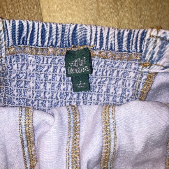 Wild Fable Women’s Tube Cargo Denim Jumpsuit in Lavender | Size Small - Picture 8 of 13